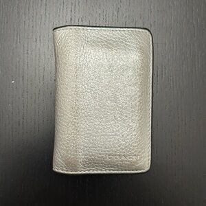 Coach Silver Wallet